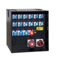 MD52 Distro (63A/3 (Thru) 12x 16A/1, 6x 32A/1, 2x 32A/3)